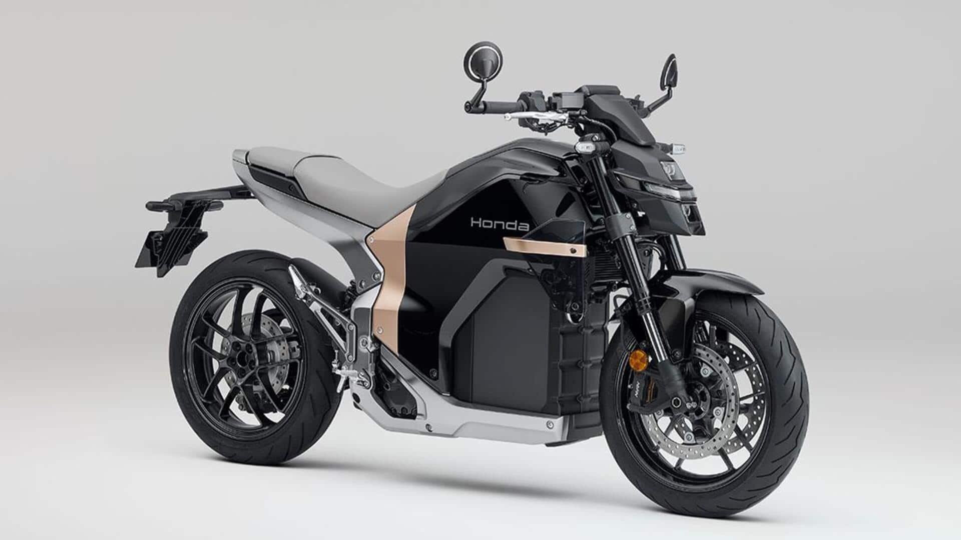 WN7 breaks cover as Honda's first full-size electric motorbike