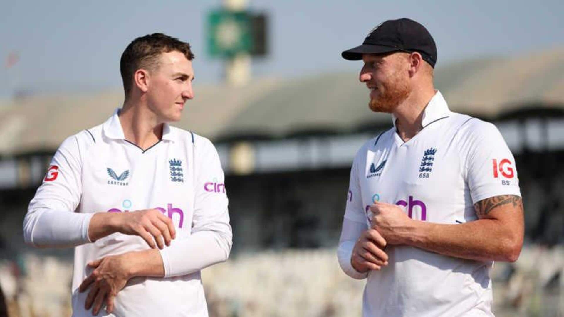 Ben Stokes backs Harry Brook as England's next Test captain