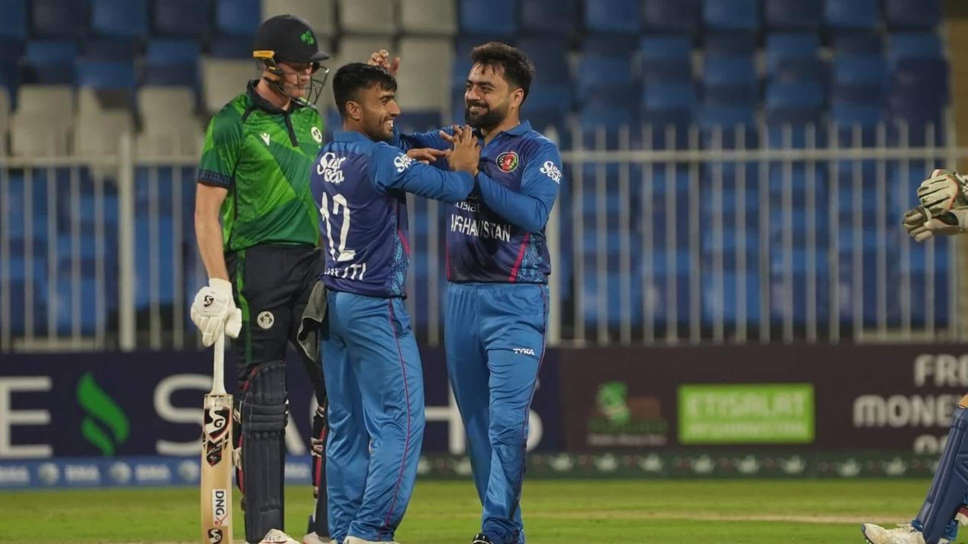 Rashid Khan becomes the third-highest wicket-taker in T20Is: Key stats