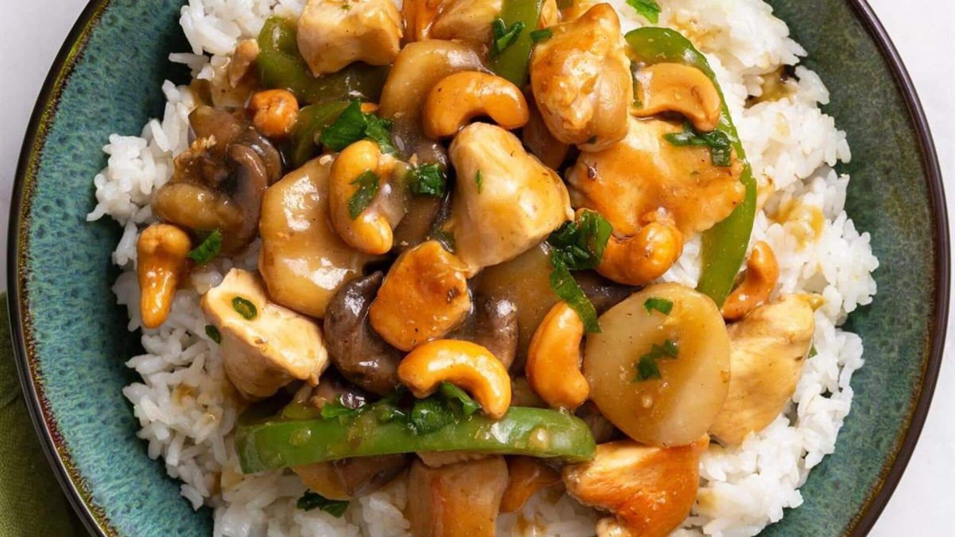 Cashew lovers, you'll enjoy these dishes