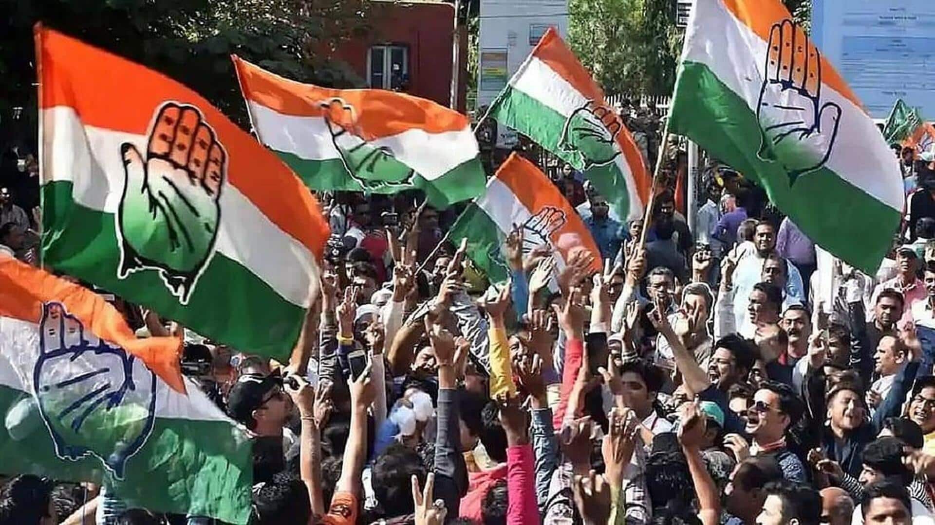 Congress workers lay siege to UP assembly protesting against government 