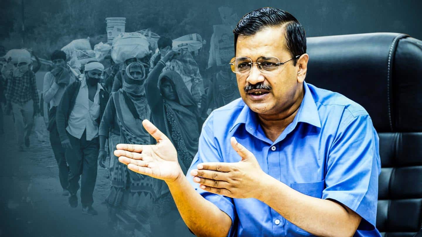 Kejriwal reacts to PM's statement on migrant crisis during lockdown