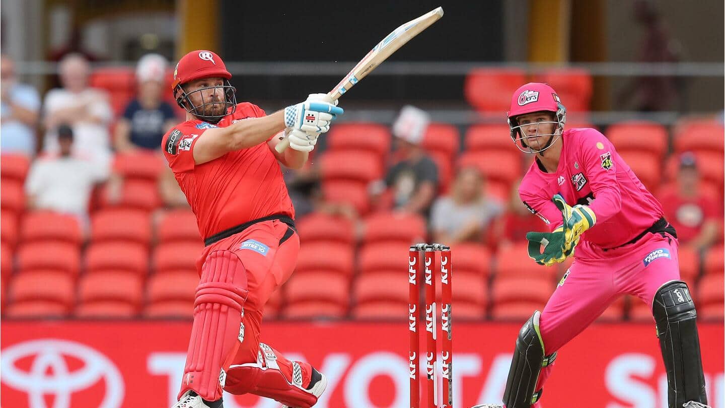 Aaron Finch becomes first batter to accomplish massive BBL milestone