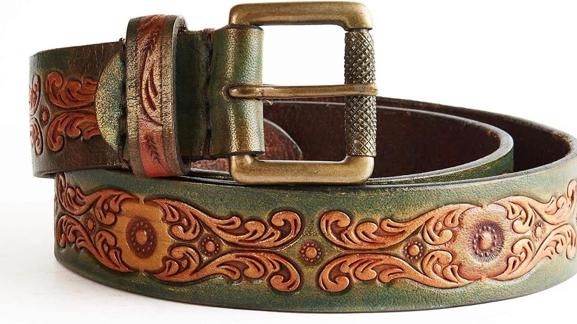 Elevate your style with artisanal belts