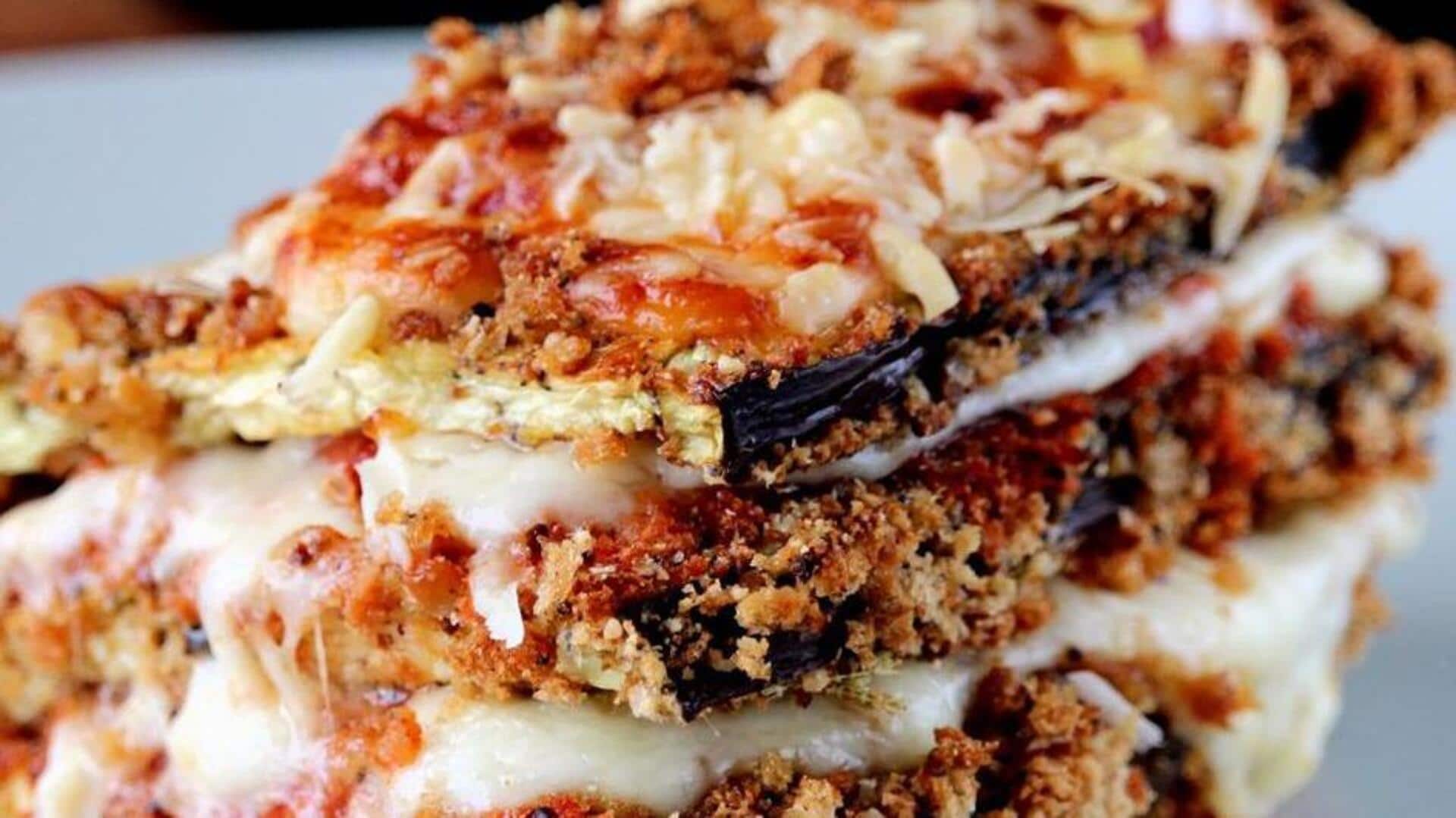 Eggplant Parmesan without dairy: Recipe for this vegan delight