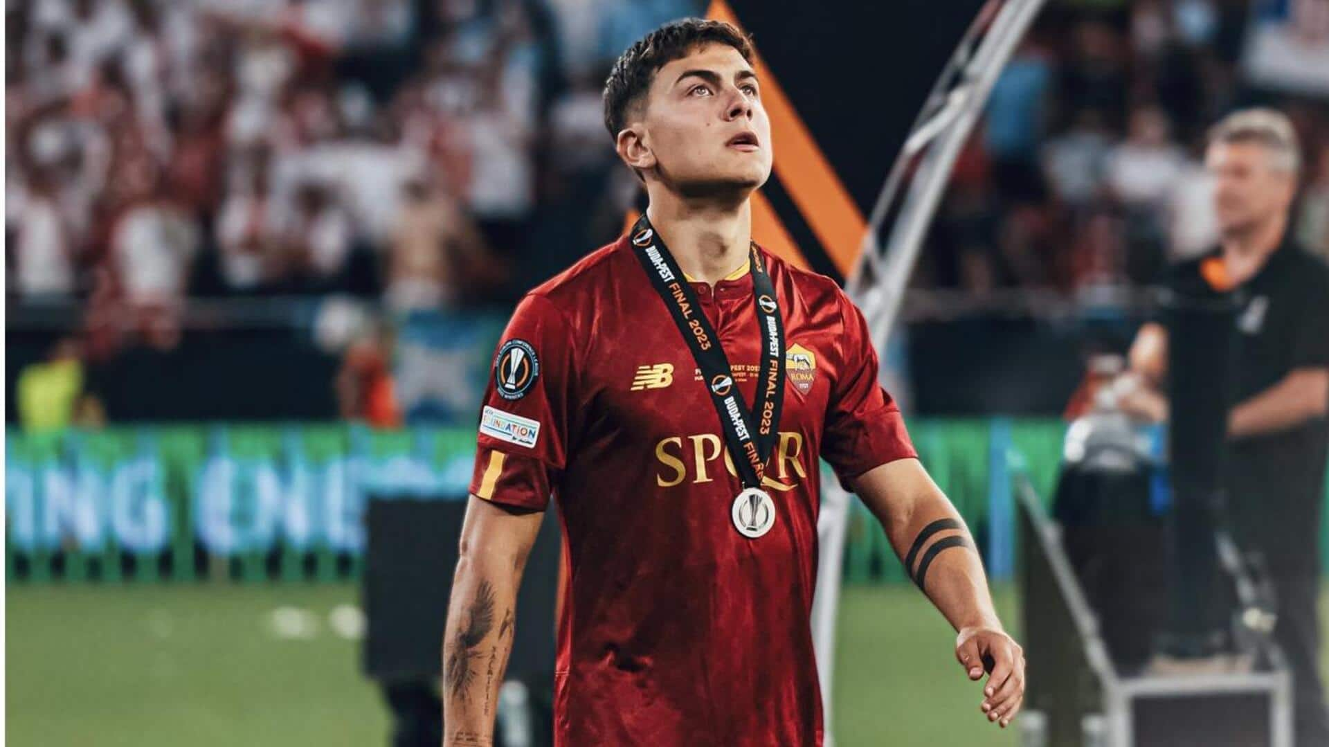 Paulo Dybala turns down €75m offer, stays with AS Roma