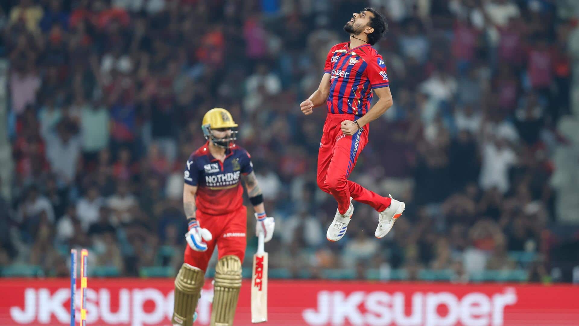 IPL 2026: LSG's Prince Yadav floors RCB with three-wicket haul