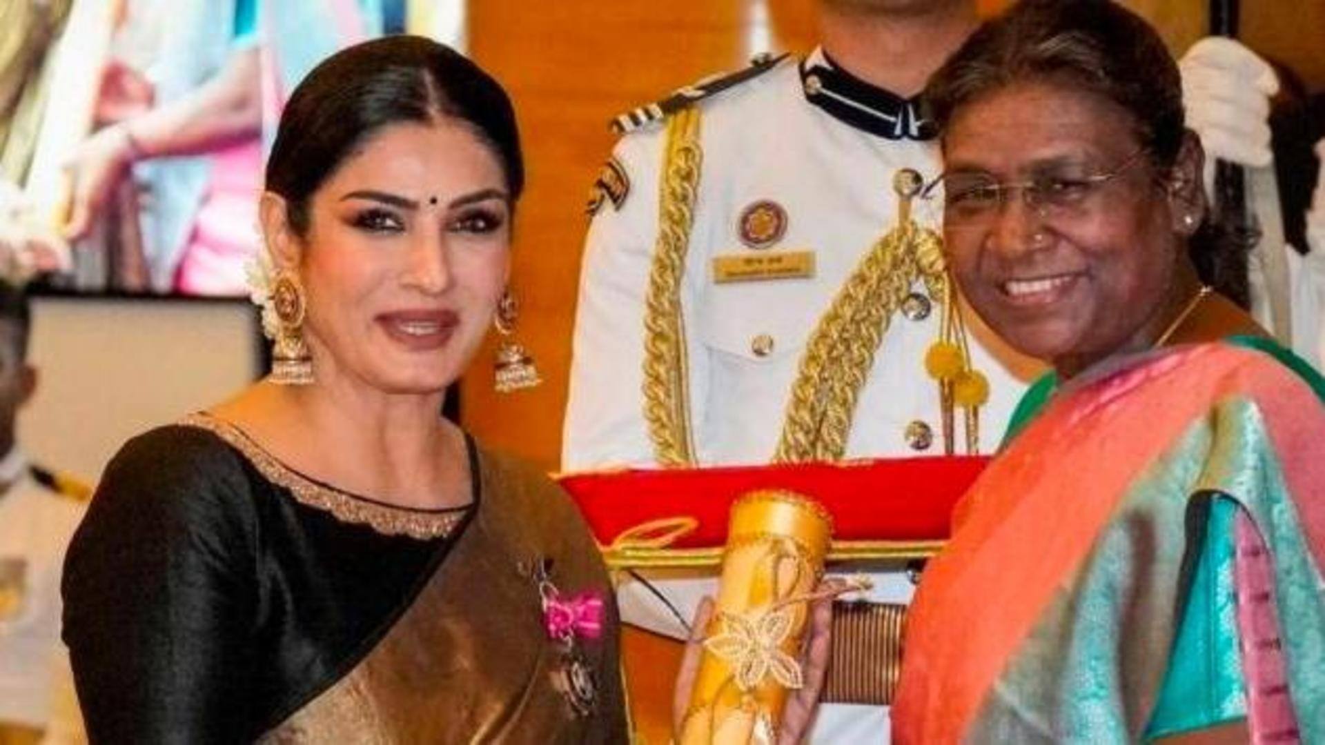 Raveena Tandon responds to trolls questioning her Padma Shri award