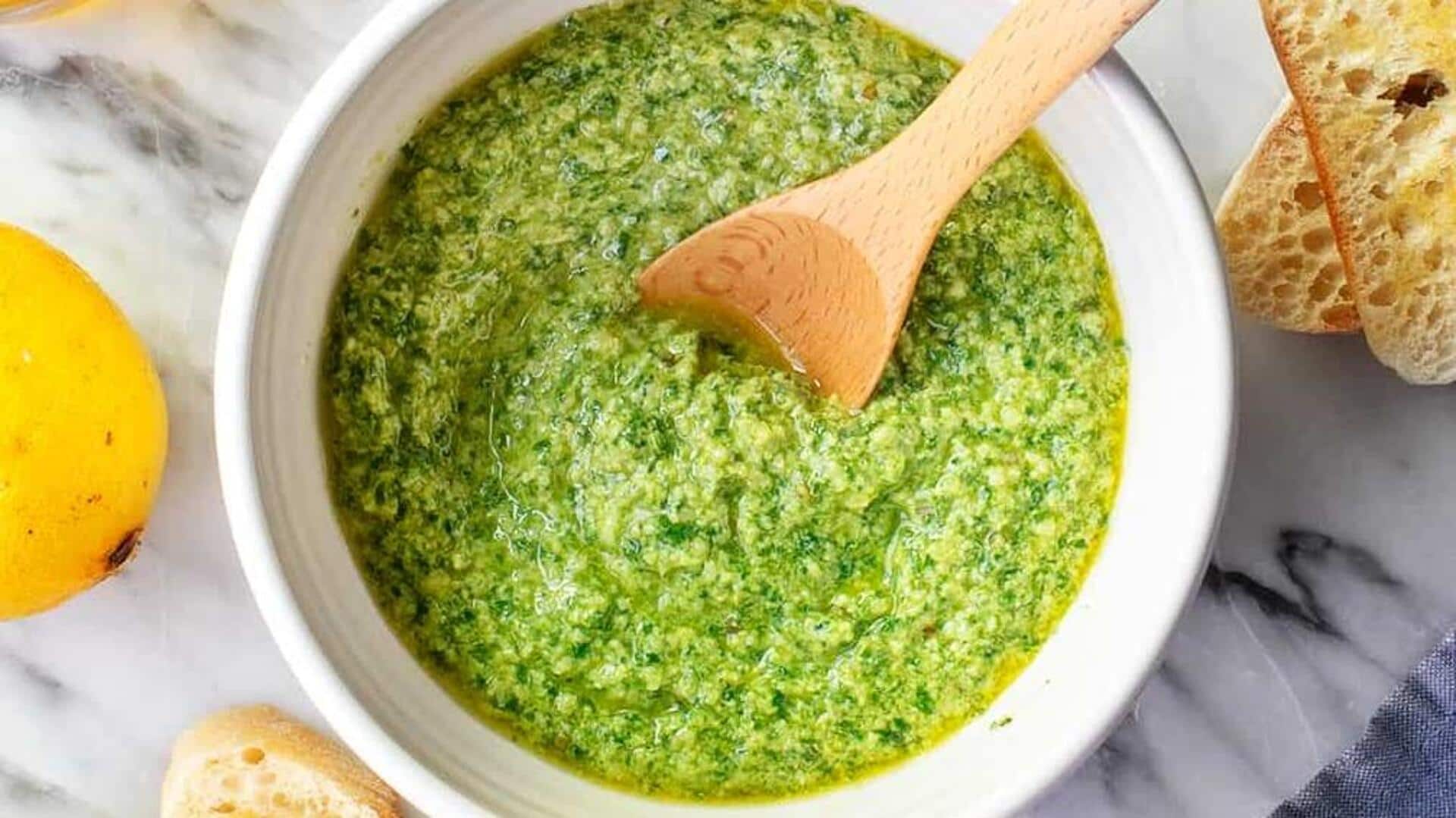 Beyond pasta: 5 creative ways to use pesto sauce Beyond pasta: 5 creative ways to use pesto sauce