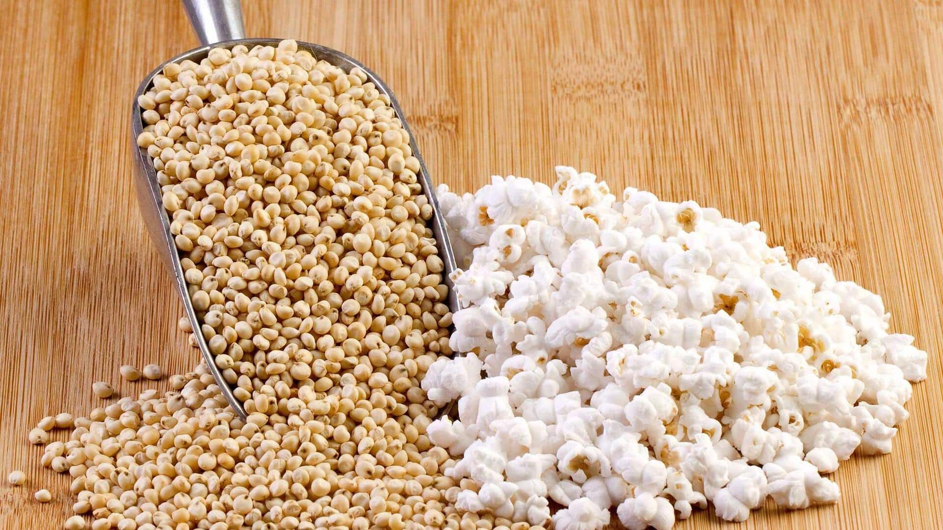 How to make tasty breakfast with popped sorghum