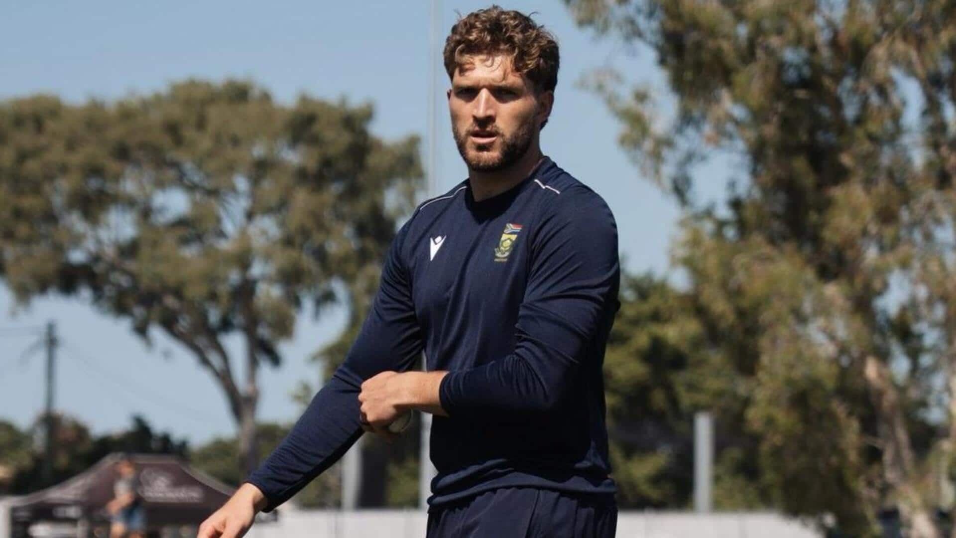 Wiaan Mulder replaces Eathan Bosch in NZ T20I series: Details