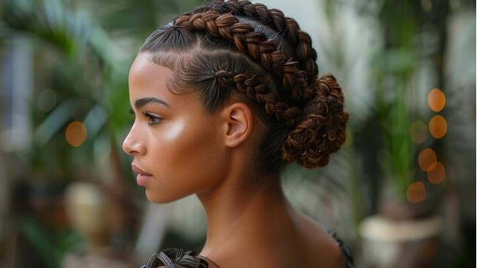 Want a chic hairstyle? Try twisted braids 