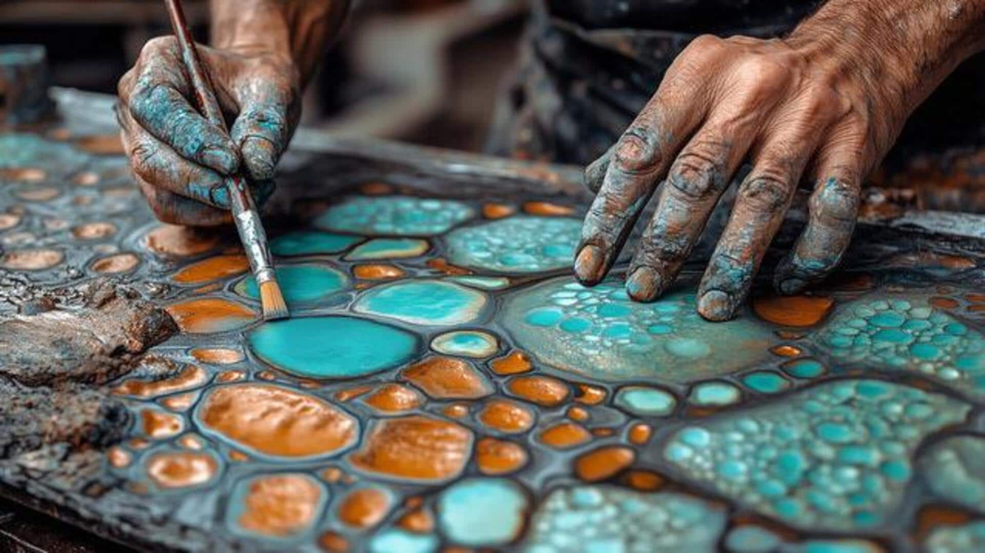 How artists are redefining resin art today 