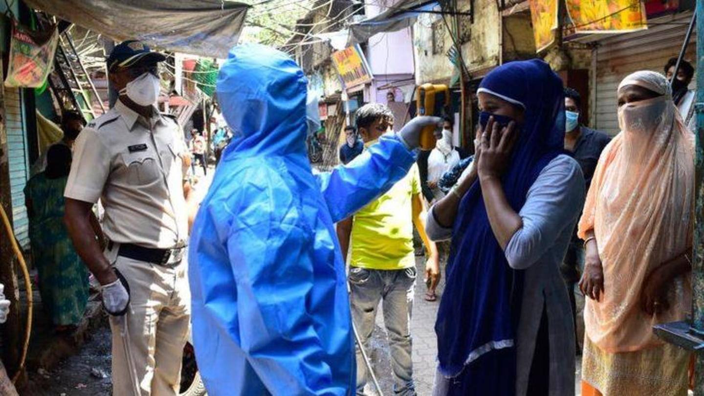 Mumbai reported its highest single-day spike on April 4 Mumbai reported its highest single-day spike on April 4