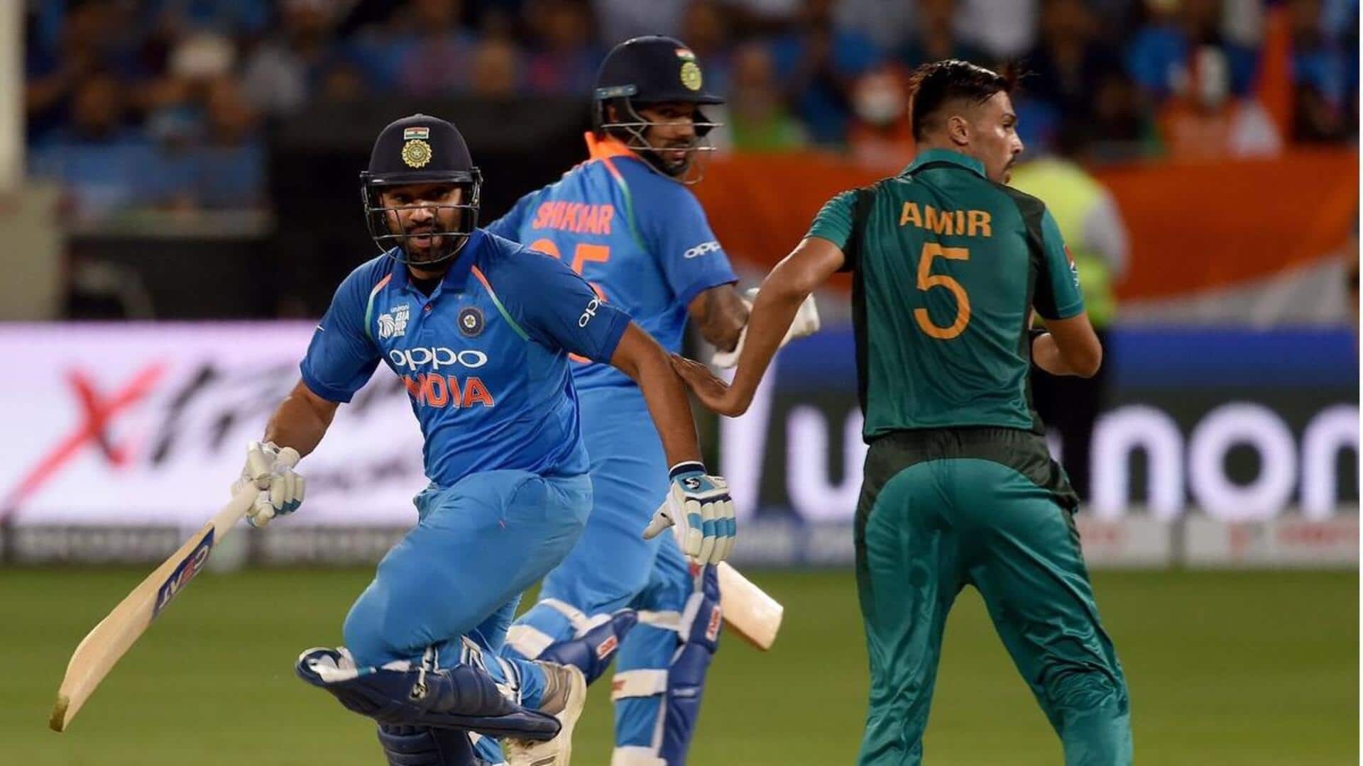 What is India's record versus Pakistan in multination tournament finals? 