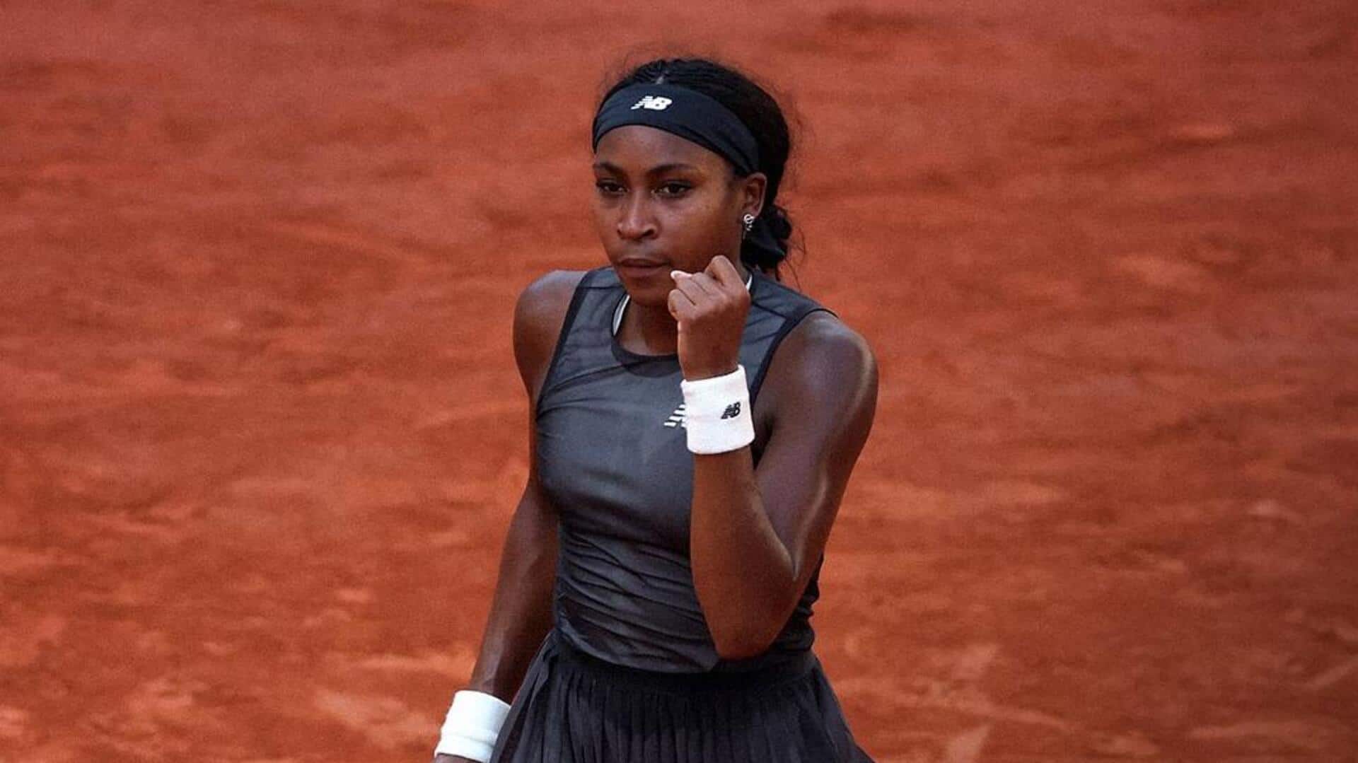 French Open: Defending champion Coco Gauff breezes past Mayar Sherif