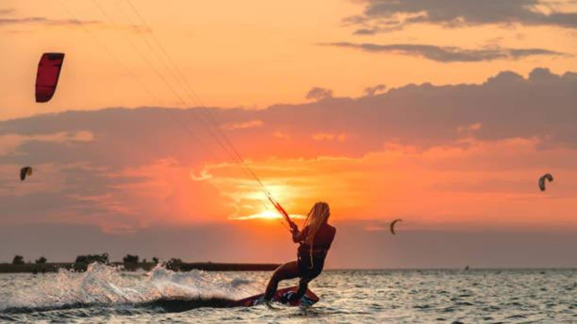 Senegal's Dragon Island: A kite surfing hotspot