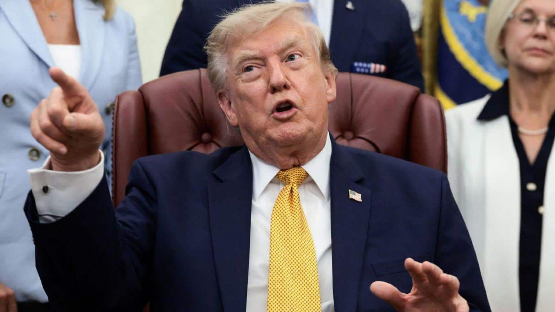 Trump accuses Iran of being 'duplicitous' in talks