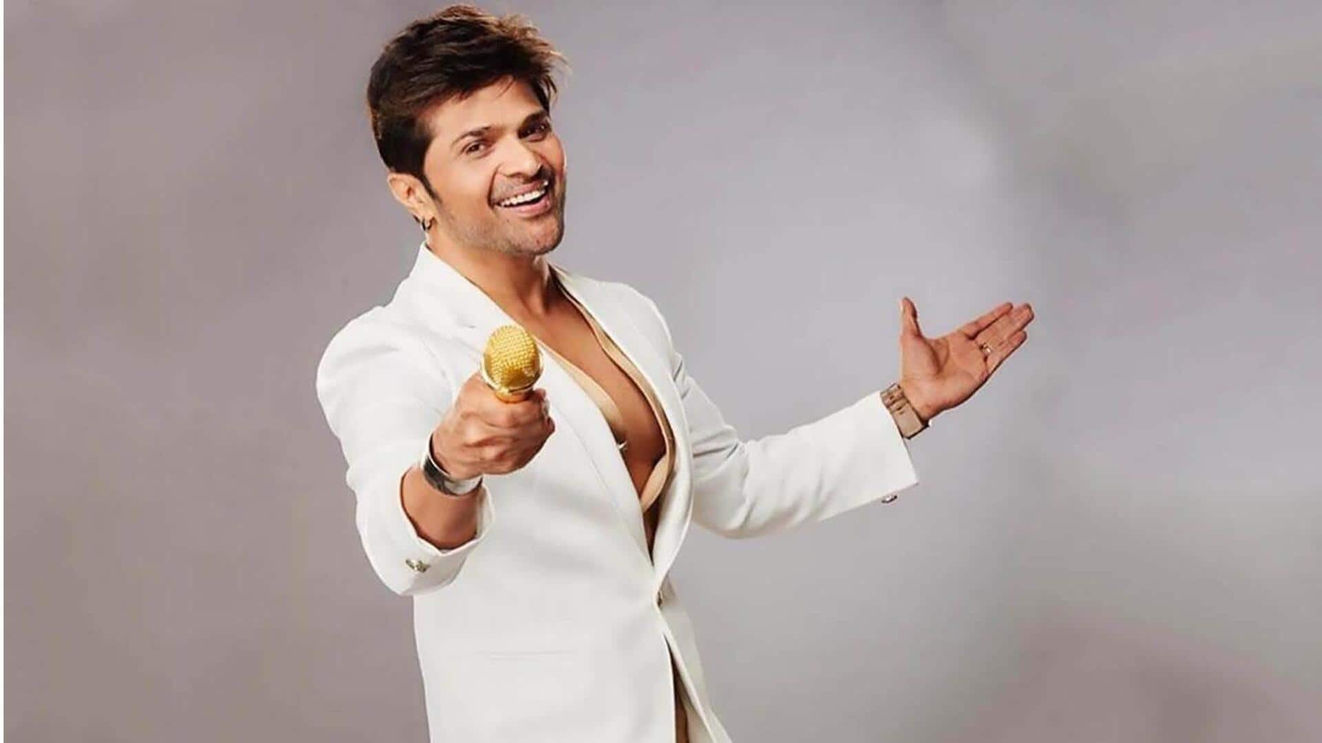 Himesh Reshammiya begins shooting for 'Indian Idol 17'
