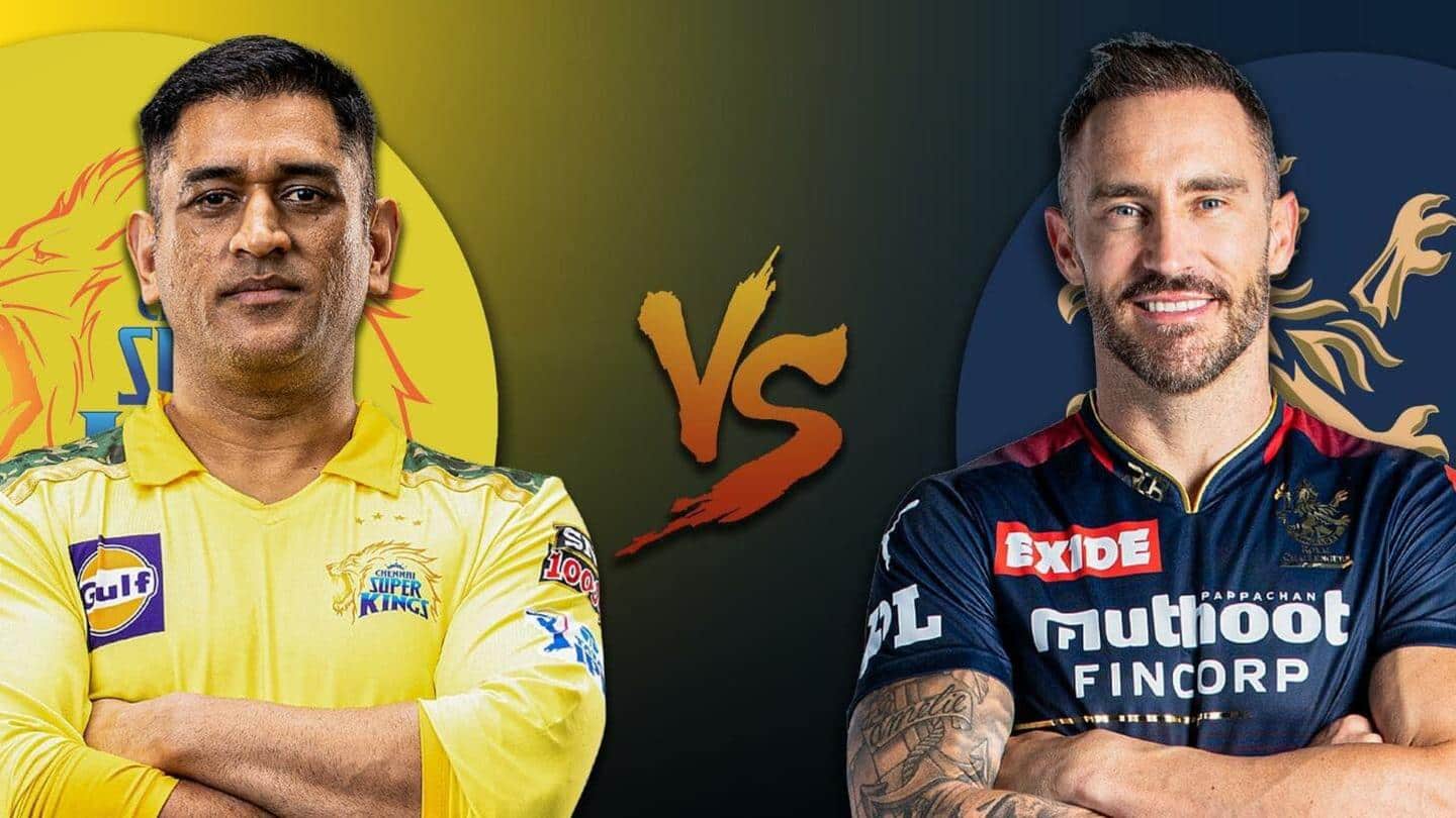 IPL 2022, RCB vs CSK Key stats from their rivalry