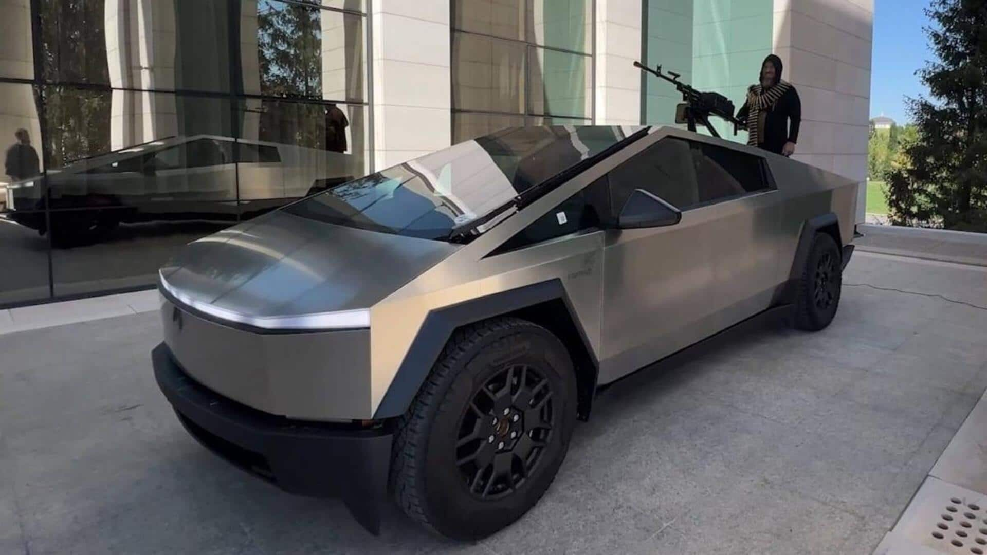 Chechen leader claims Musk remotely disabled his armed Cybertruck