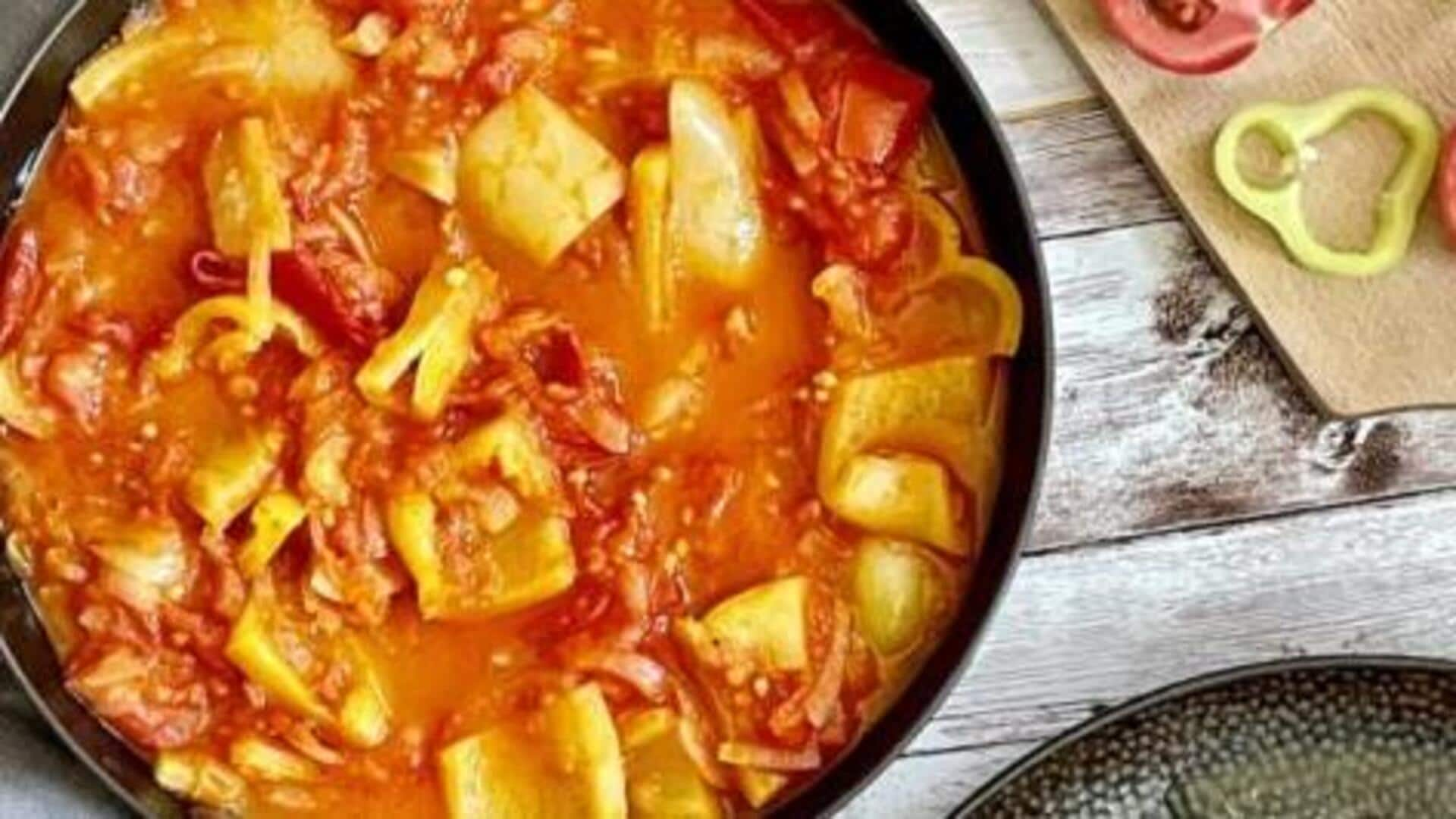 Try this vegan Hungarian lecso stew recipe