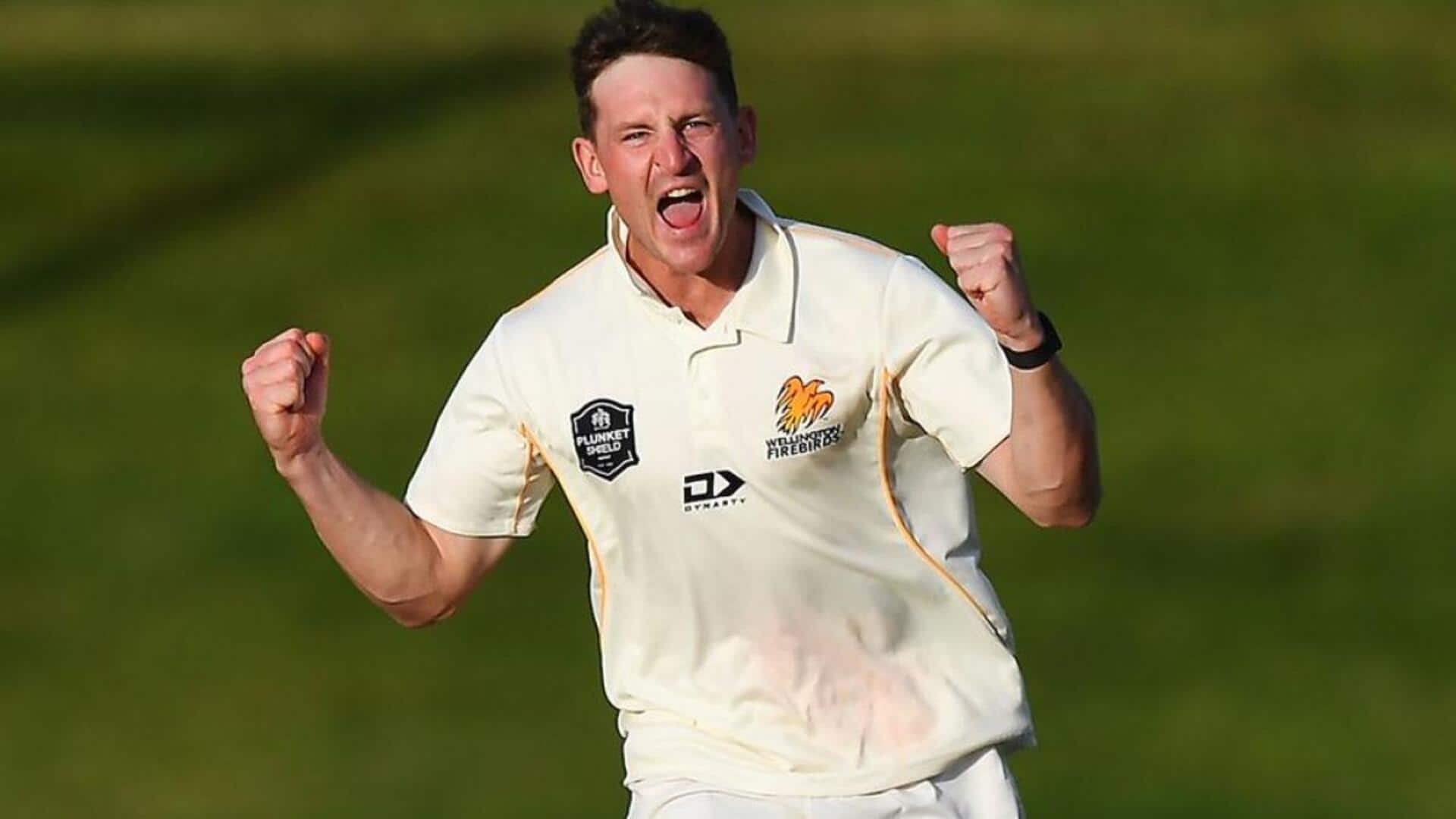 Nathan Smith to make Test debut for NZ against England