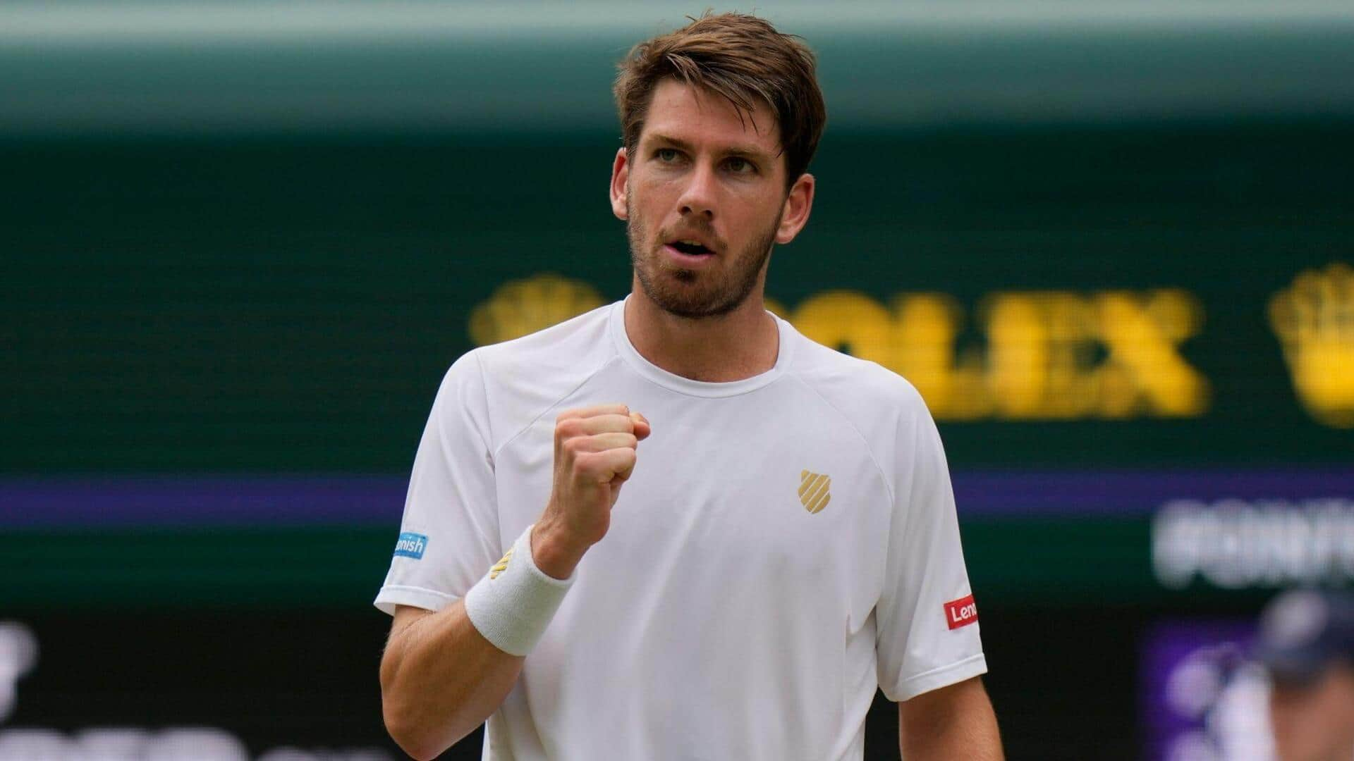 Cameron Norrie escapes disqualification after accidentally hitting spectator in Auckland