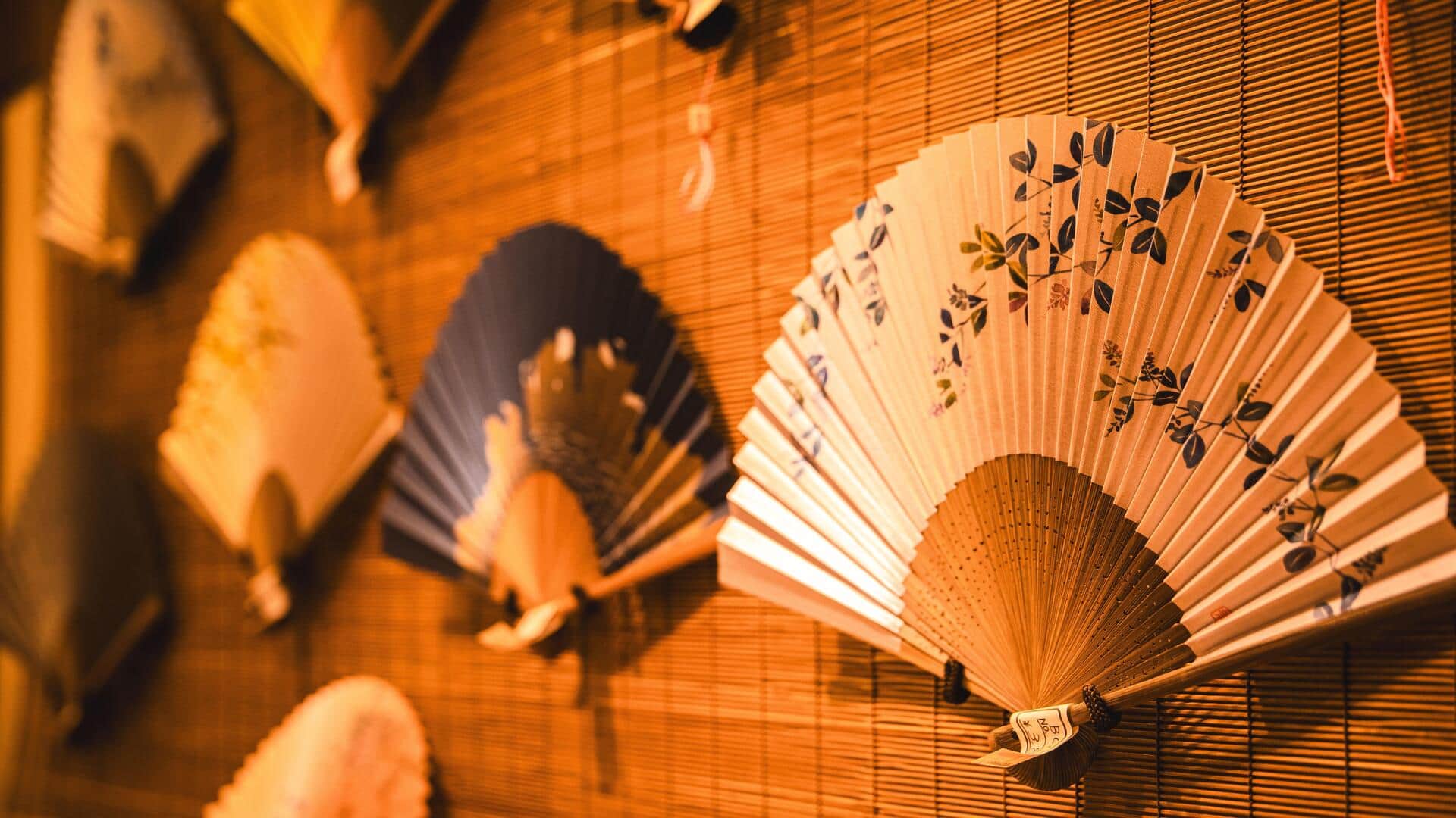 The art and history behind Japanese folding fans
