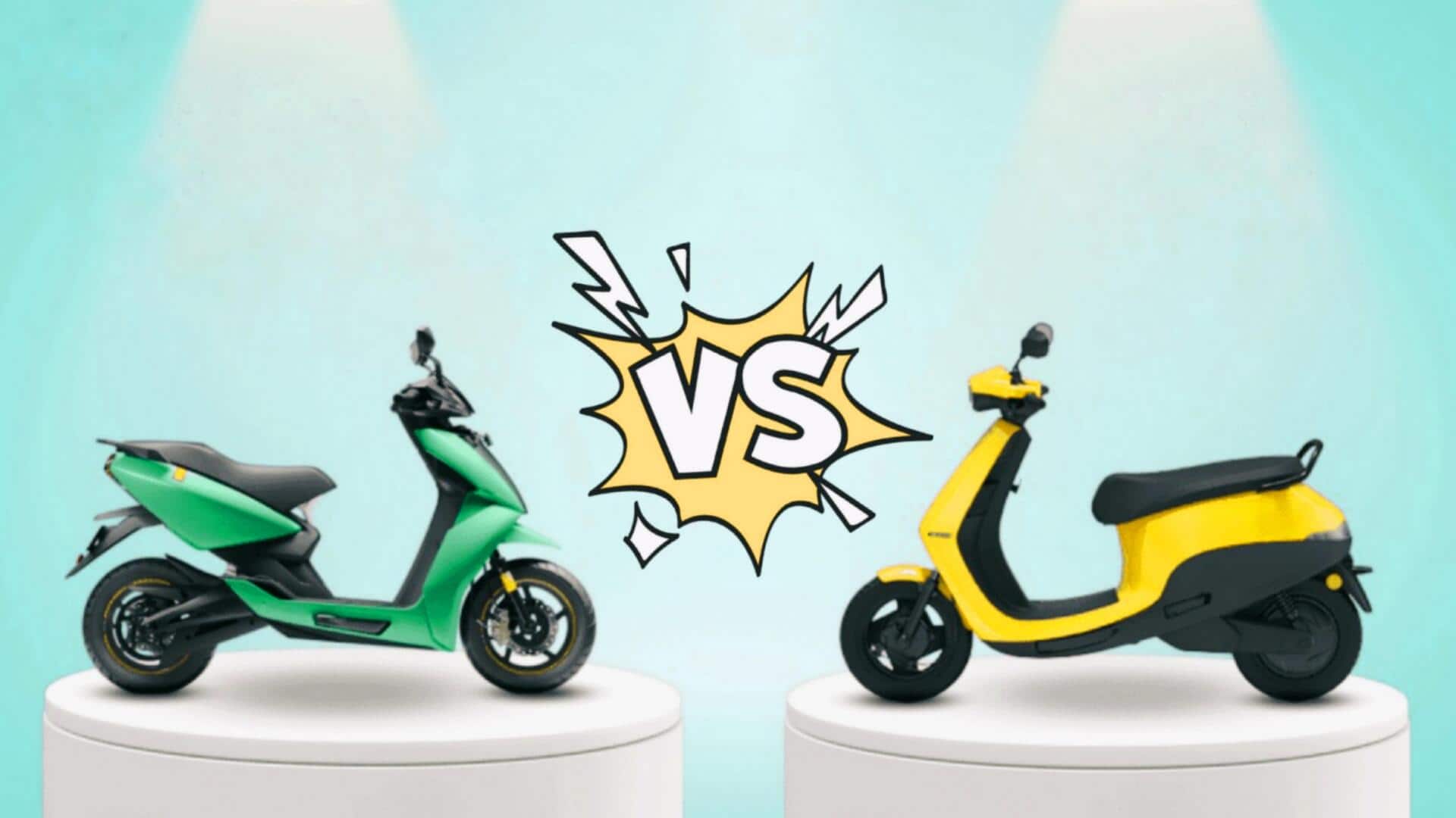 Ather 450S vs Ola S1 Air: Which EV is better