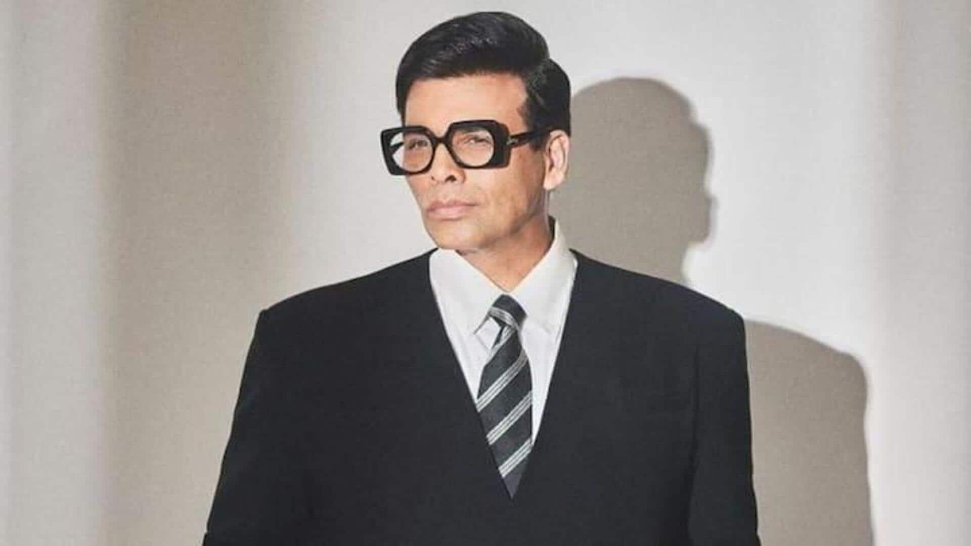 Karan Johar reveals why he is unapologetic about his wealth