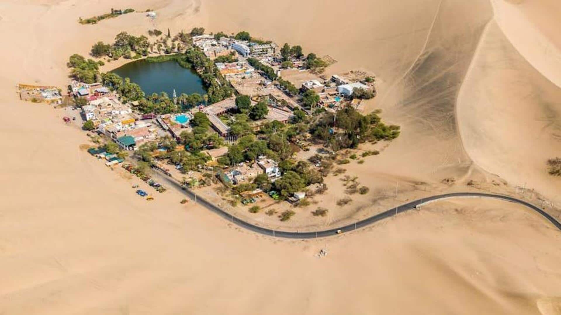 Glide across the golden sands of Huacachina, Peru