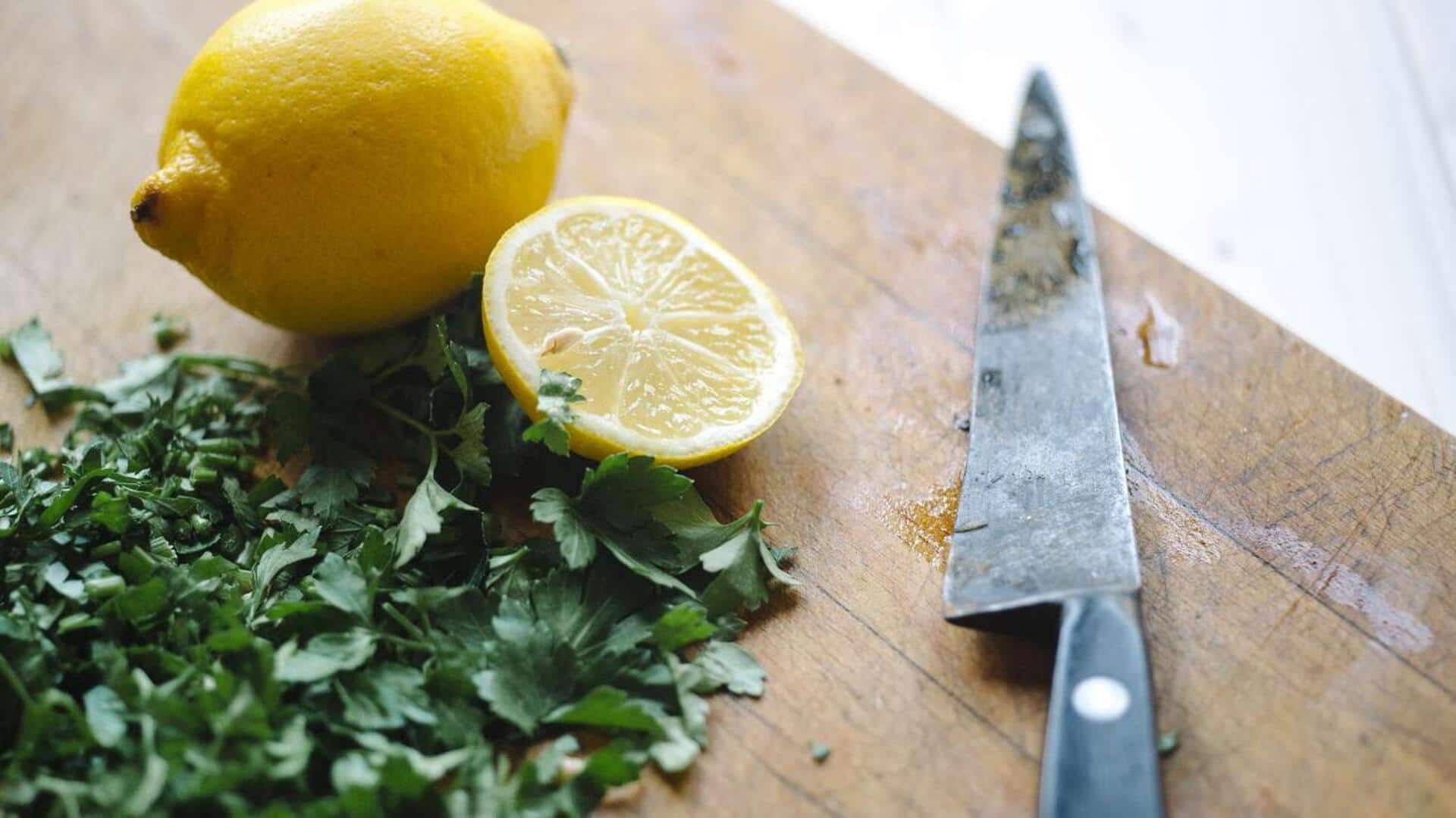 How to use parsley and lemon in your cooking