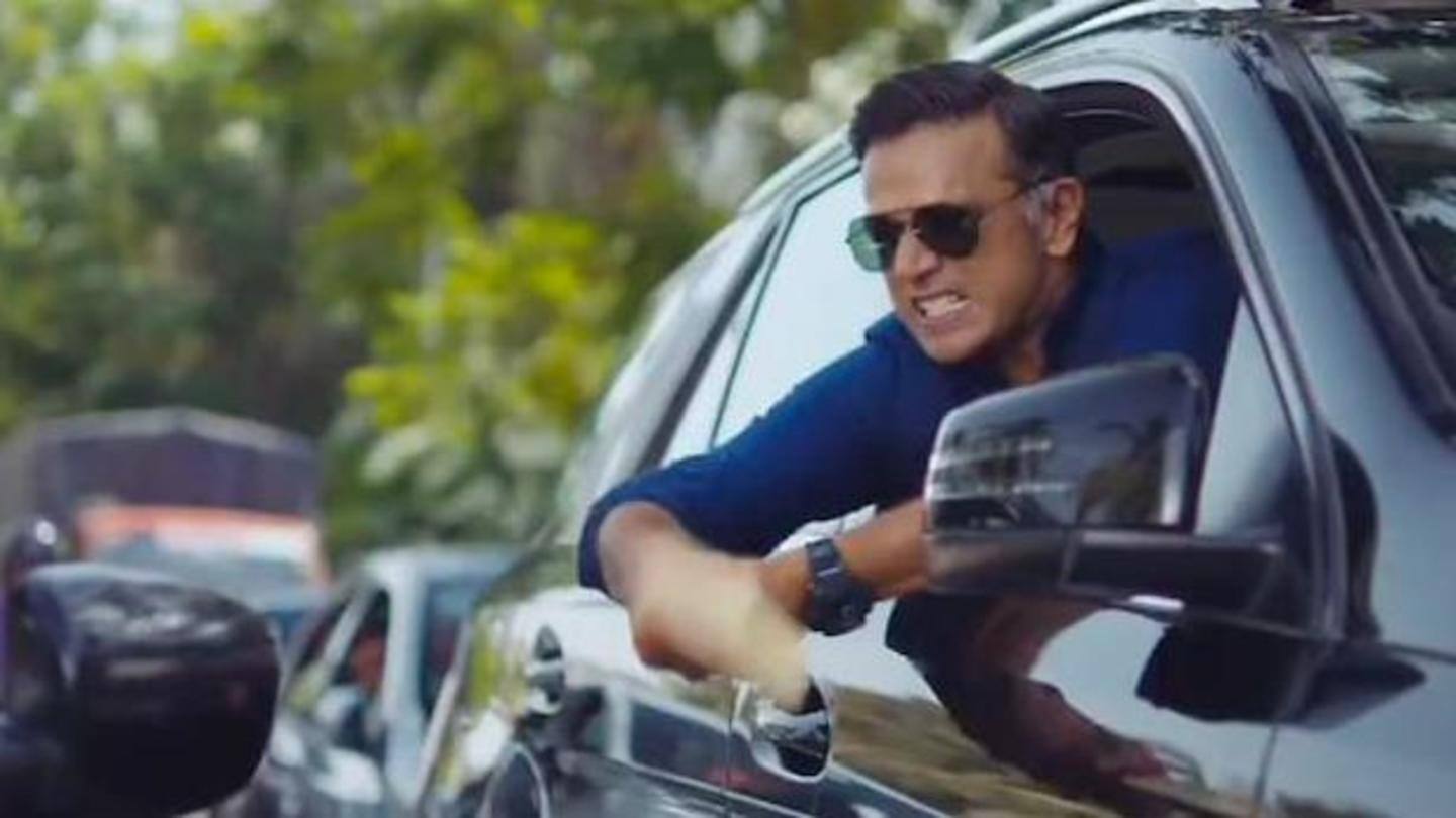 Cool cucumber Dravid lost his cool for the first ad Cool cucumber Dravid lost his cool for the first ad