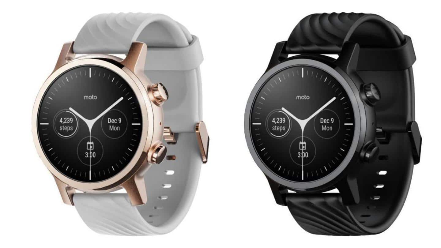 Motorola launches Moto 360 (3rd-generation) smartwatch at Rs. 20,000