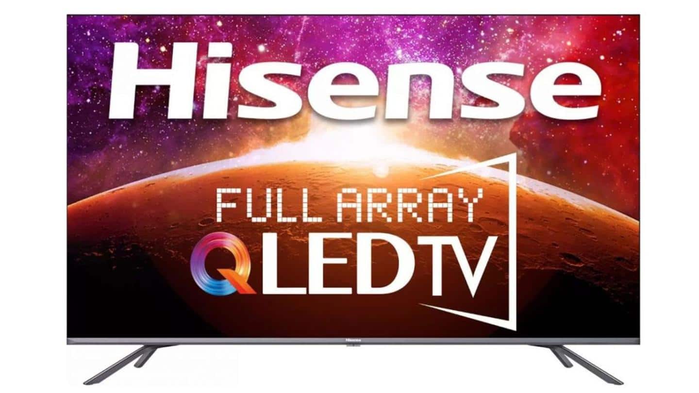 Hisense launches 55-inch 4K QLED TV at Rs. 60,000