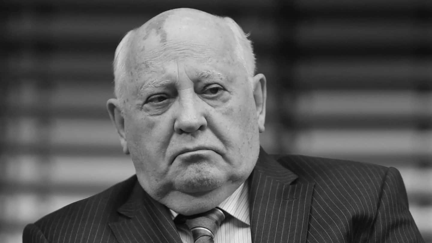 Ex-Soviet President Mikhail Gorbachev, who ended cold war, no more