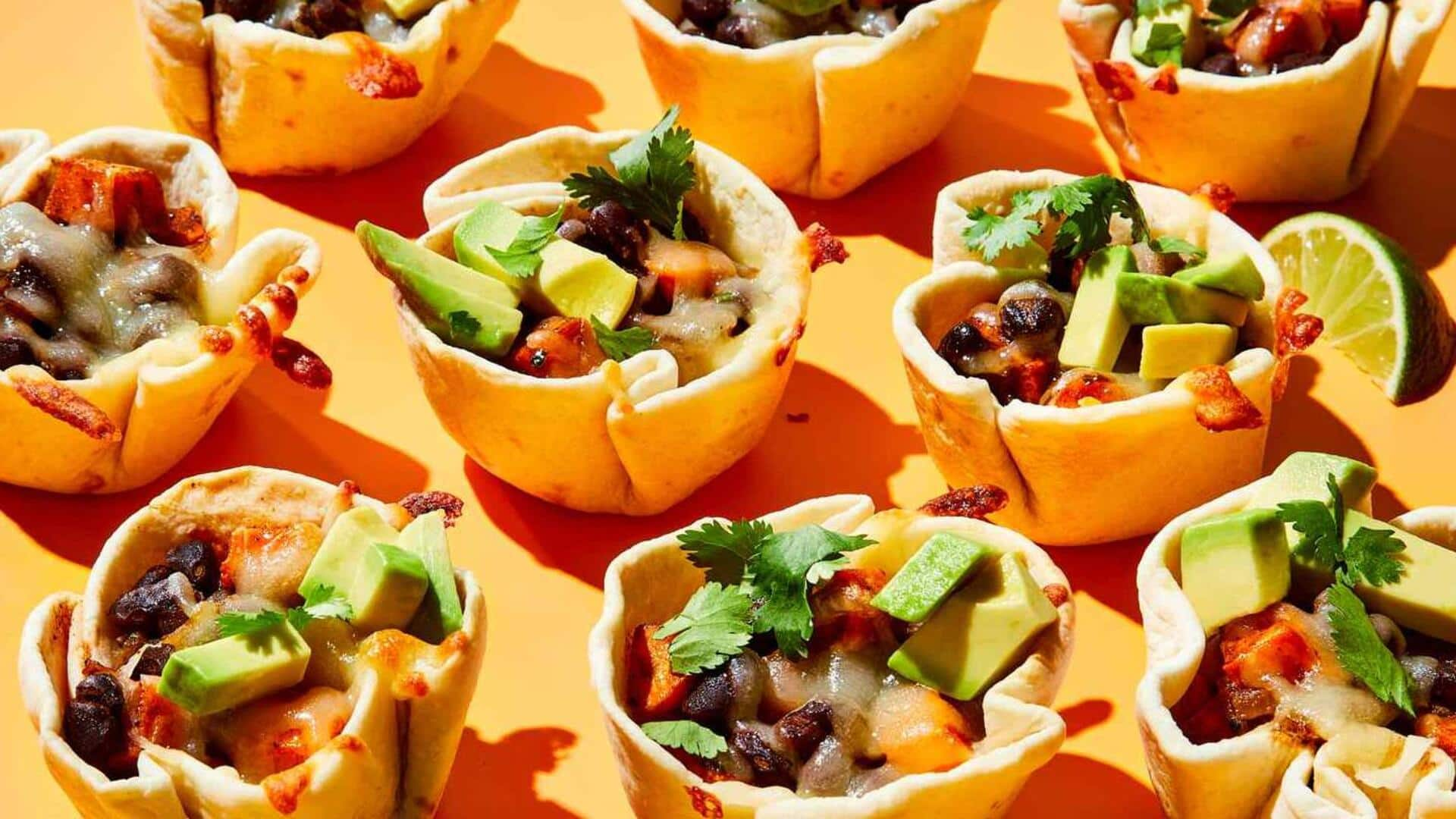 Try this fusion Tex-Mex quinoa taco cups recipe 