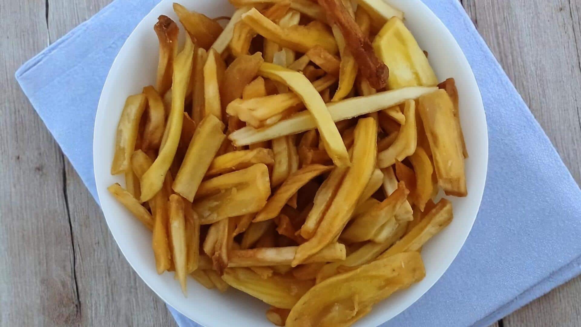 Swap your fried snacks with jackfruit chips: Here's why