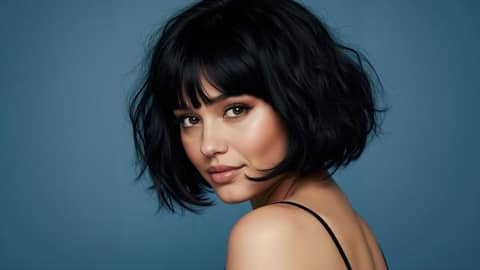 Hairstyle confusion? Go for blunt bangs 