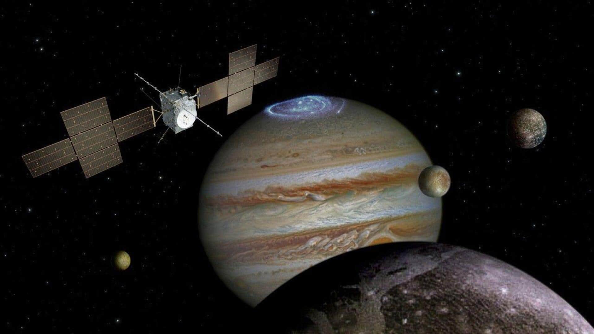 Jupiter-bound spacecraft receives a 12,606km/h speed boost from Earth