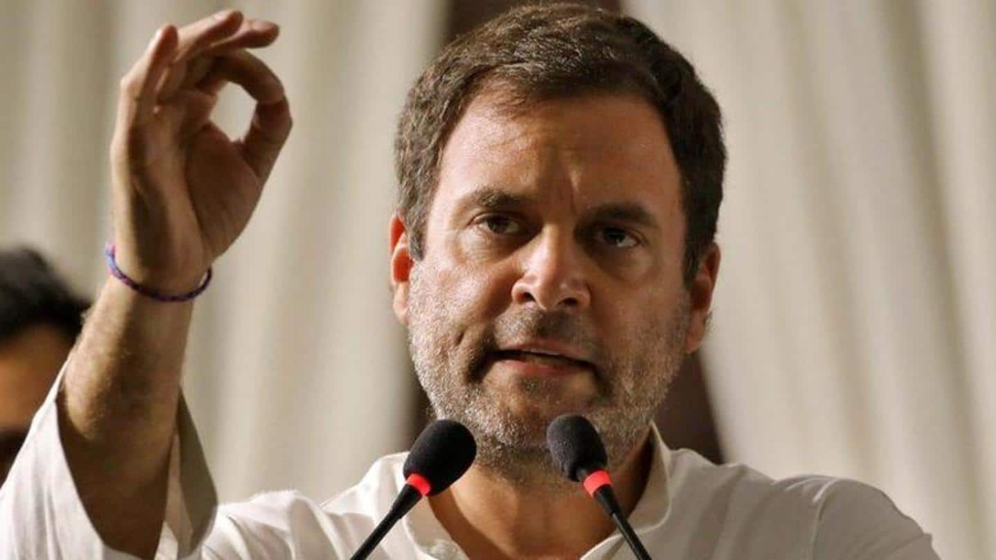 PM missing along with vaccines, oxygen, medicines: Rahul Gandhi