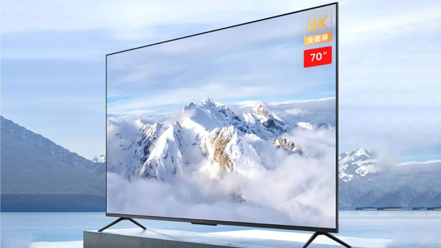 Xiaomi Mi TV EA70 2022 launched with 70-inch 4K display