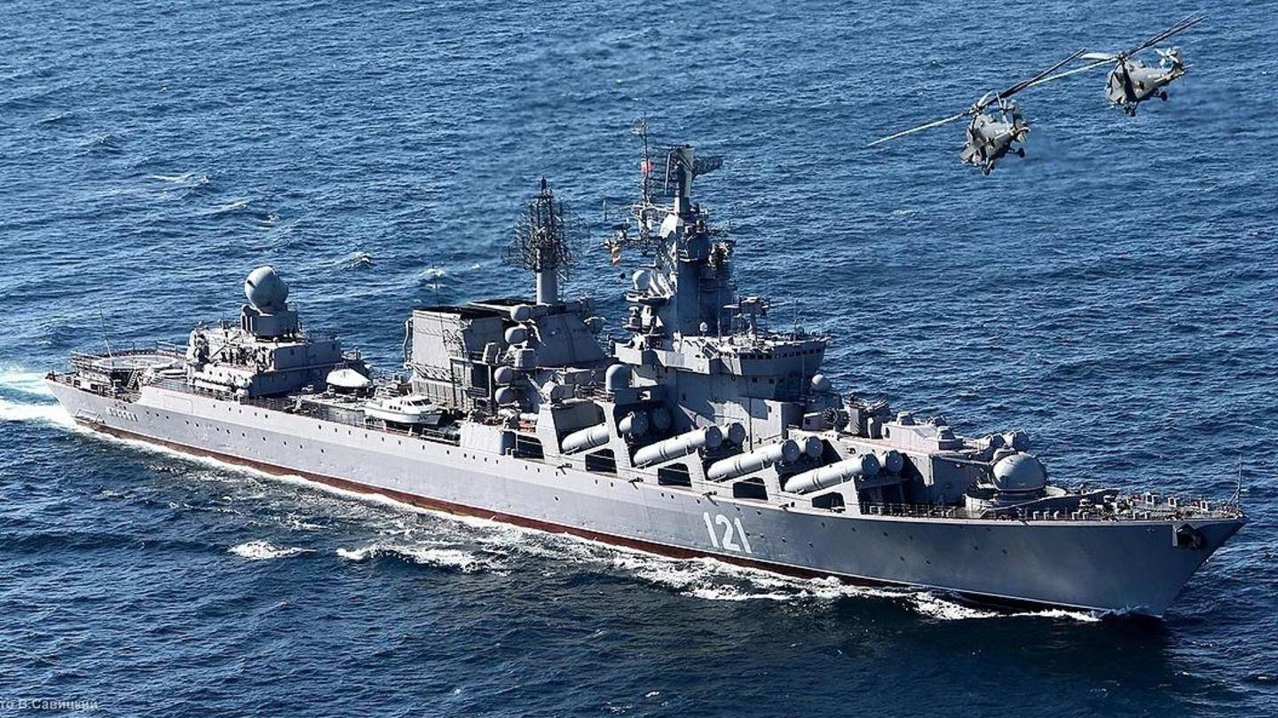 Russia-Ukraine war: Russian warship Moskva sinks, Ukraine claims missile strike
