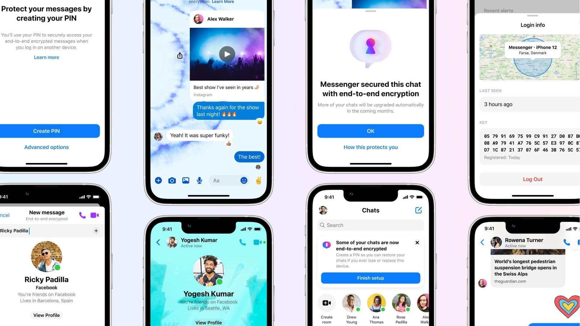 End-to-end encrypted Facebook Messenger chats get themes, emojis, and Bubbles
