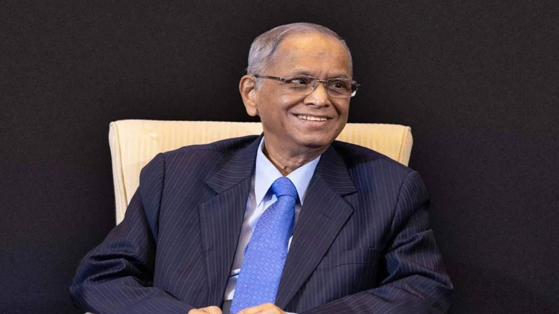 Narayana Murthy's 5-month-old grandson to receive ₹4cr from Infosys dividend 