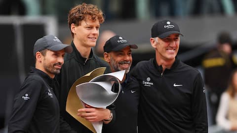 Where Jannik Sinner stands in 'Big titles' race: Key stats