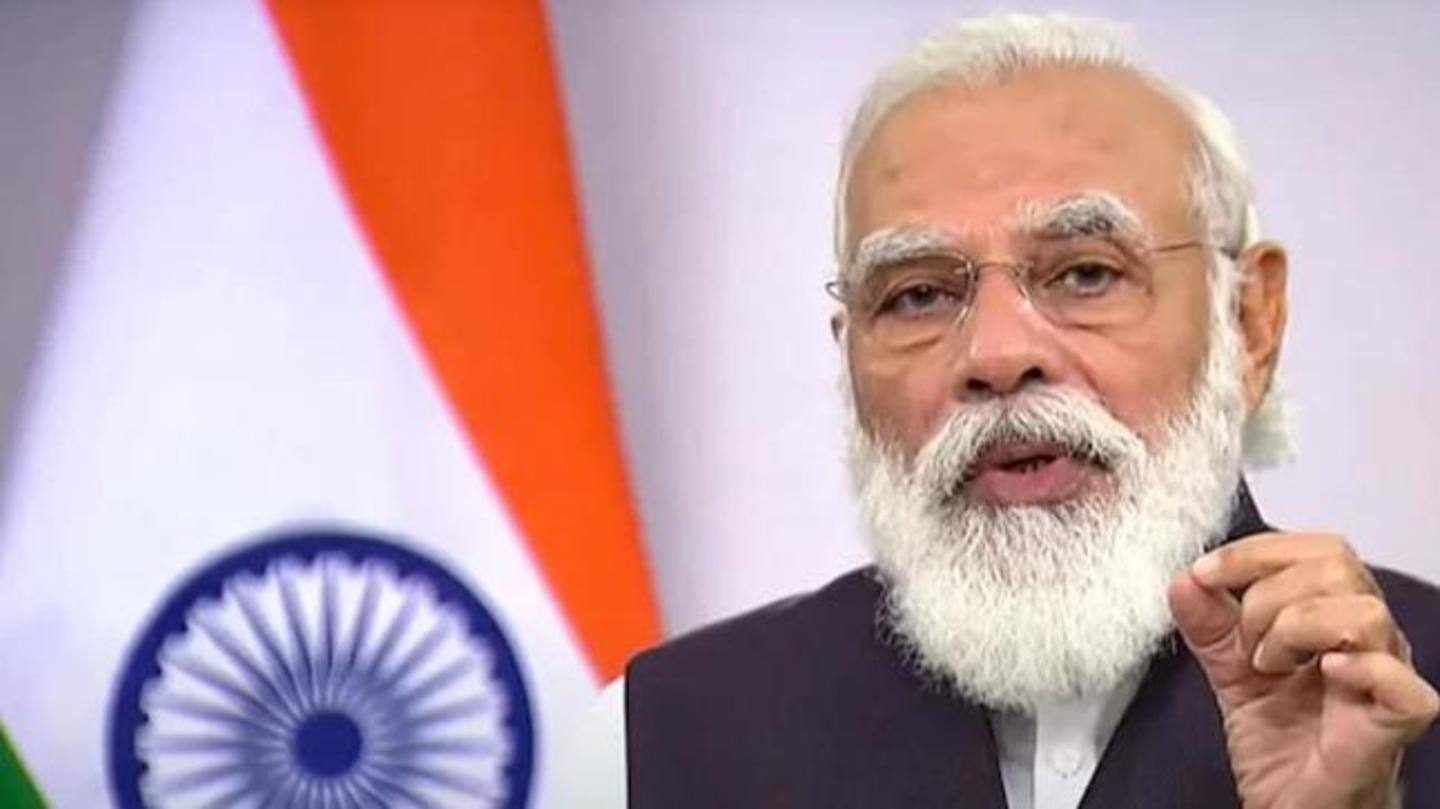 Modi to address 2 sessions today Modi to address 2 sessions today