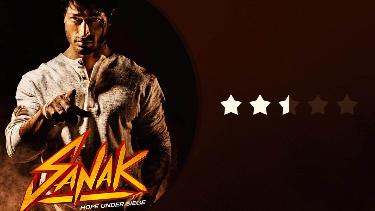 Vidyut Jammwal's 'Sanak' review: Only flashy action scenes work here