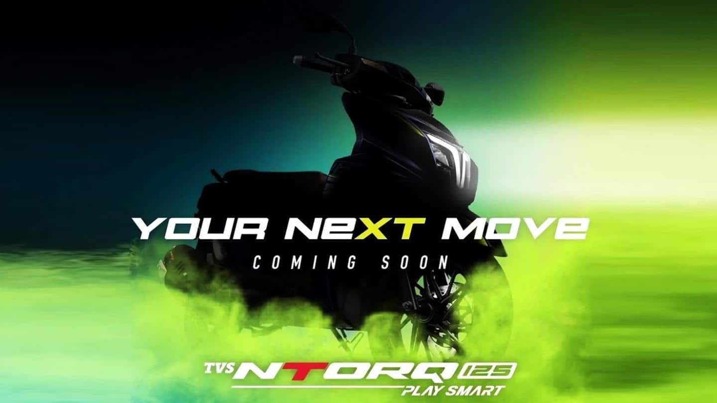 New TVS NTorq XT variant teased in India; launch imminent